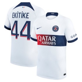 Paris Saint-Germain Ekitike 44 Bortedrakt 2023-24 Kortermet